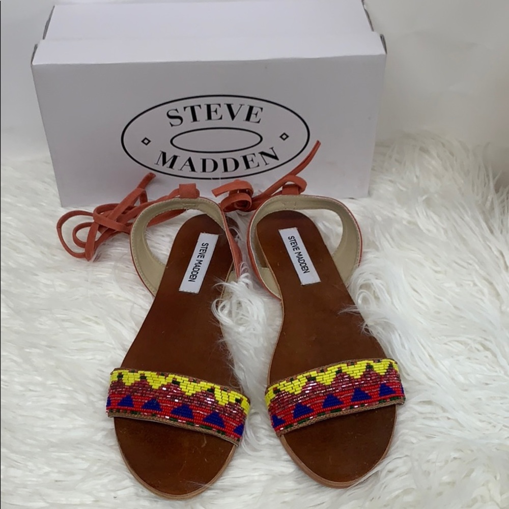 Steve Madden Shaney Tie Up Sandals